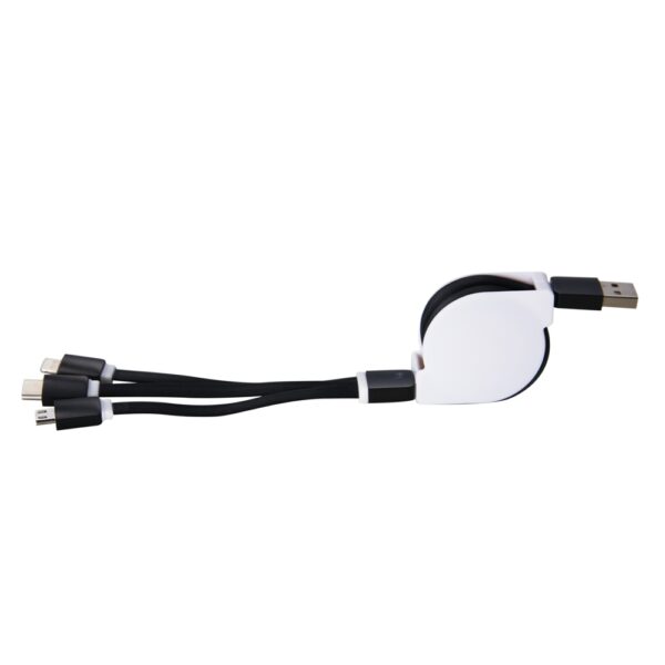 Cabo USB Retrátil 3 em 1 - Imagem 4