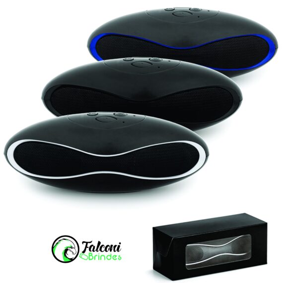 Caixa de Som com Microfone Personalizada