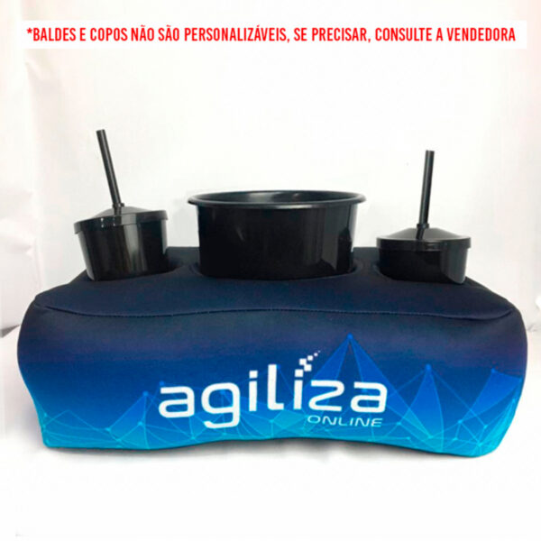 Almofada de pipoca personalizada