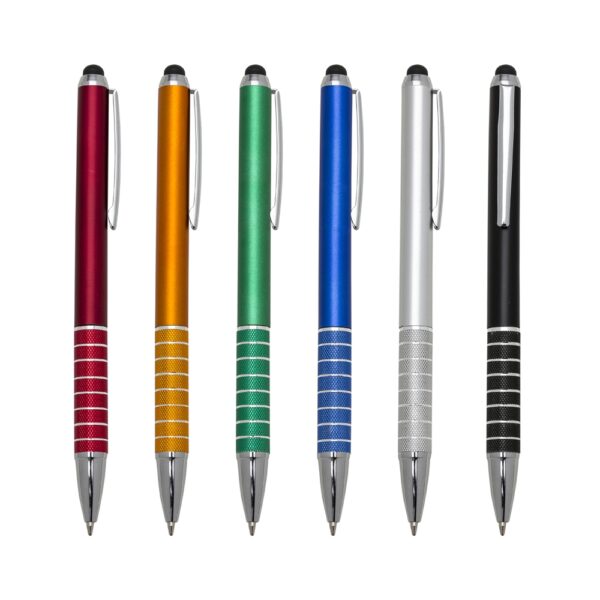 Linha completa em Caneta Plástica Touch Personalizada. Mais de 5000 tipos de Brindes entre Sacolas, chaveiros, mochilas, kits churrasco.