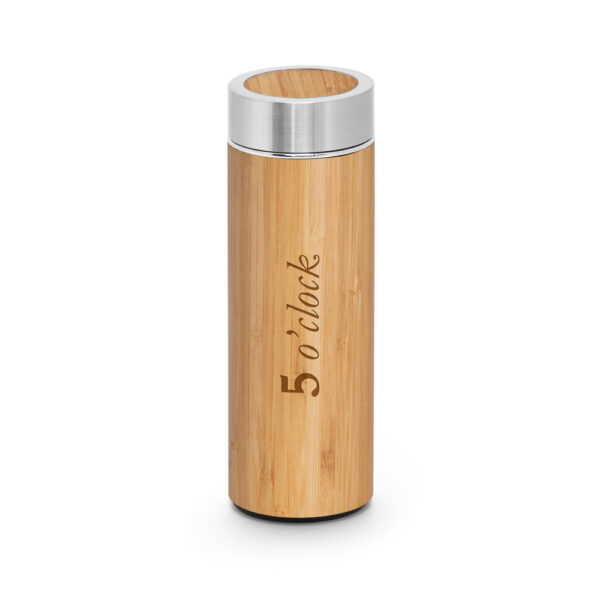 Garrafa Bambu Térmica Personalizada - Imagem 2