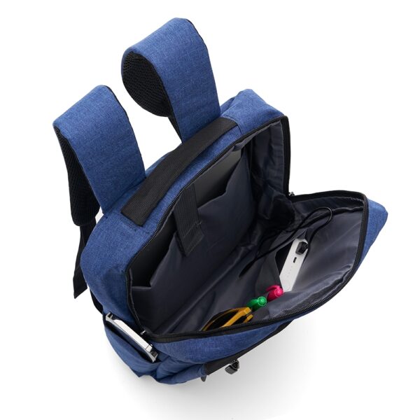 Mochila de Nylon USb Personalizada - Imagem 3