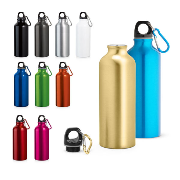 Linha completa em Squeeze Alumínio Personalizado Em MG. Mais de 5000 tipos de Brindes entre Sacolas, chaveiros, mochilas, kits churrasco.