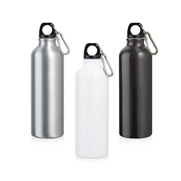 Linha completa em Squeeze Alumínio Personalizado. Mais de 5000 tipos de Brindes entre Sacolas, chaveiros, mochilas, kits churrasco.
